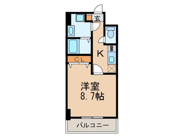 ＰＲＥＳＴＡＧＥ名駅の物件間取画像